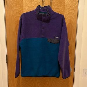 Patagonia - L - Synchilla quarter snap fleece.